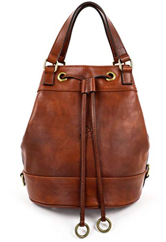 Time Resistance Handtasche aus Leder - Umhängetasche Damen - Tragetasche - Made in Italy - Shopper Tasche - Tasche für Damen von Time Resistance