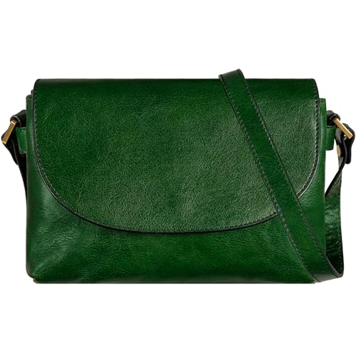 Time Resistance Leder-Umhängetasche für Damen – Handtasche – Umhängetasche – Geldbörse von Time Resistance