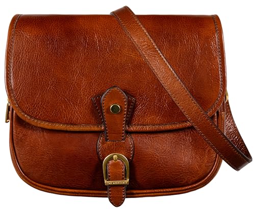 Time Resistance Leder-Umhängetasche für Damen – Handtasche – Umhängetasche – Tasche – Geldbörse von Time Resistance