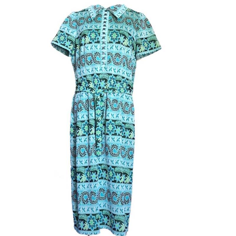 Vintage 1960Er Jahre Jon Michaels Original Union Gemacht Polyester Mod Print Kleid von TimeCreatesCharacter