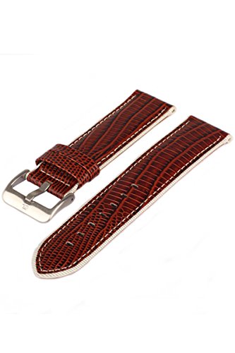 TimeStore24.org 7018267 Lederarmband, Braun, 22mm von TimeStore24.org