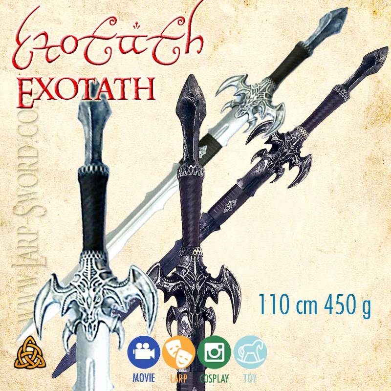 Exotath Fantasy Schwert Aus Schaumstoff Für Larp Und Cosplay Exotath Fantasy Schwert Aus Schaumstoff Für Larp Und Cosplay von TimeTravelingArt