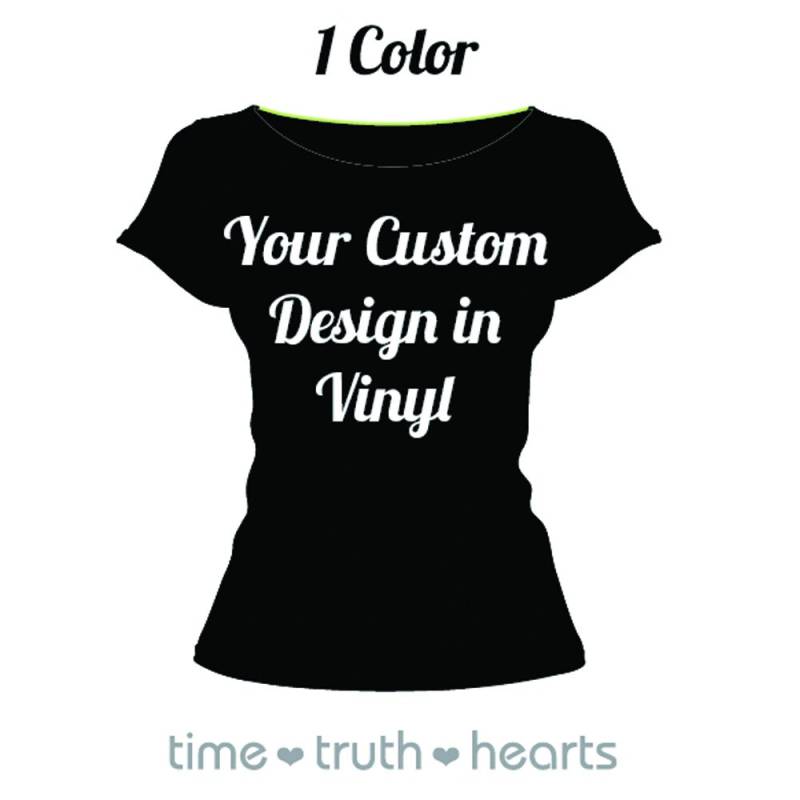 Individuelles Vinyl Shirt - 1Farbige Vorderseite Ab 19, 99 Usd -Kostenloser Versand in Den Usa Individuelles Vinyl Shirt - 1Farbige Vorderseite Ab 19, 99 Usd -Kostenloser Versand in Den Usa von TimeTruthHeartsOrg