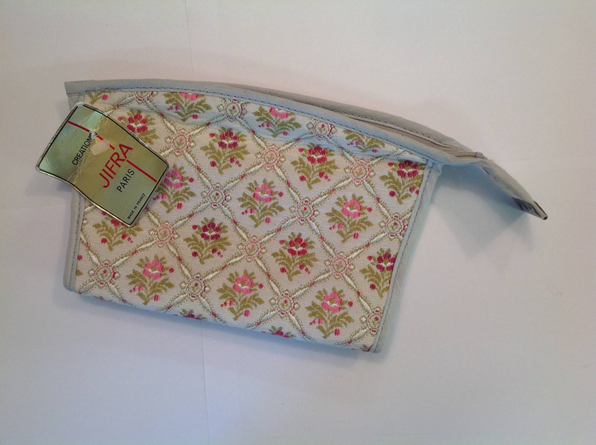 Vintage Kreationen Jifra Paris Floral Nadelspitze Muster Hand Geldbörse von TimeWarpLLC