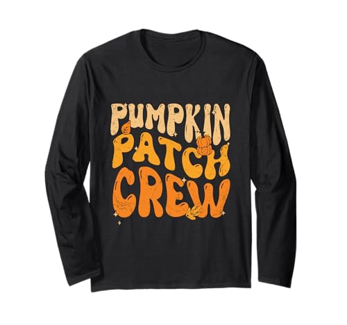 Liebhaber der Herbsternte von Pumpkin Patch Crew Langarmshirt von Timeless Fall Designs