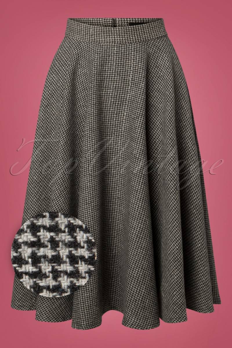 Sophie Houndstooth Rock in Grau Sophie Houndstooth Rock in Grau von Timeless