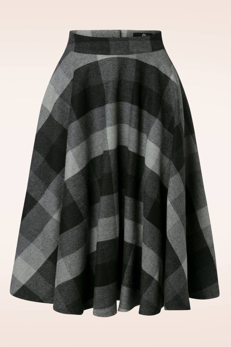 Sophie Wool Check Rock in Grau Sophie Wool Check Rock in Grau von Timeless