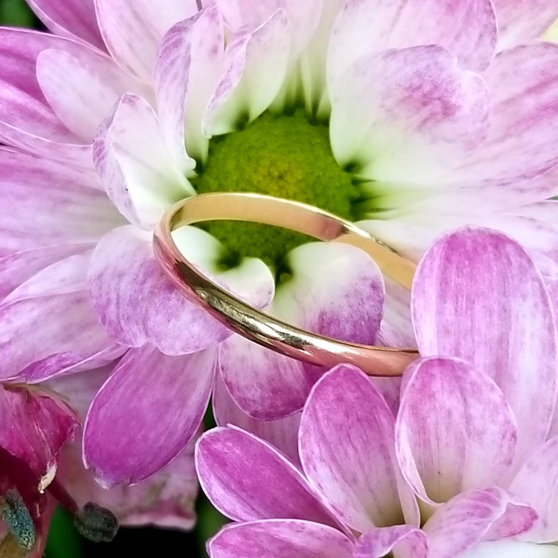 Vintage 14K Hochzeitsband Vintage 14K Hochzeitsband von TimelessEstateJewels