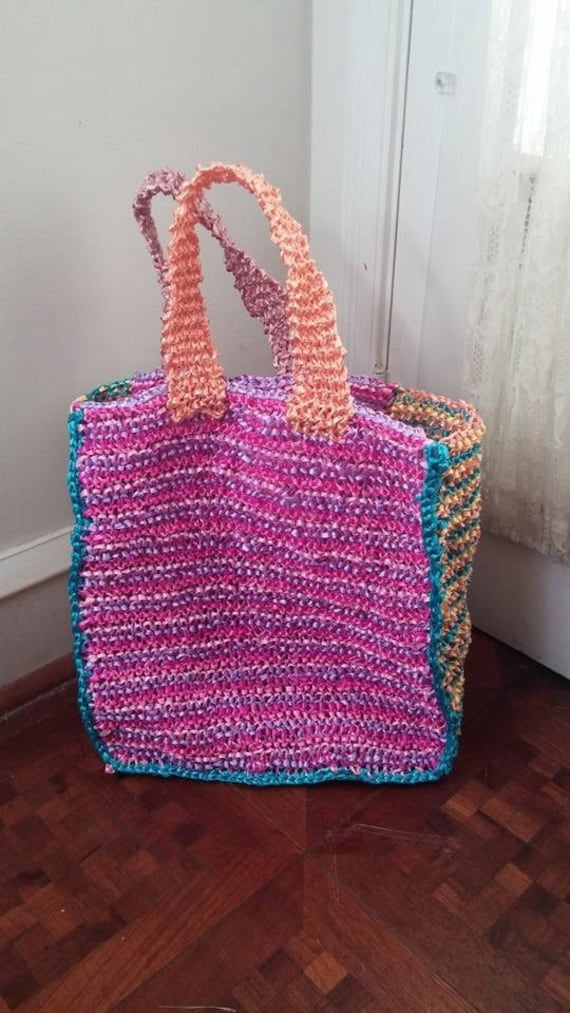 Upcycling Tragetasche von TimelessLilStitches