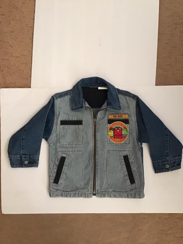Vintage 1980Er 1990Er Jacke Jungen Kind Größe Levi Es Jeans/Baumwolljacke Solid & Striped Denim von TimelessTreasuresVCB