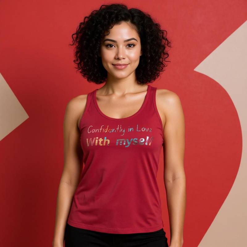 Selbstliebe Tank Top | Motivierendes Training Activewear Positive Vibes Gym Shirt von TimelessTrendshopArt