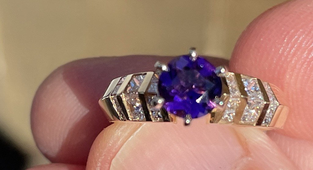 Amethyst-Ring Für Damen von TimelyJewelryDesigns