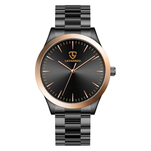 Timever Herren Armbanduhr Quarzuhr Analog mit Edelstahlarmband,3 ATM Wasserdicht,Inklusive Werkzeug zur Anpassung,Geschenk für Mann und Freund von Timever