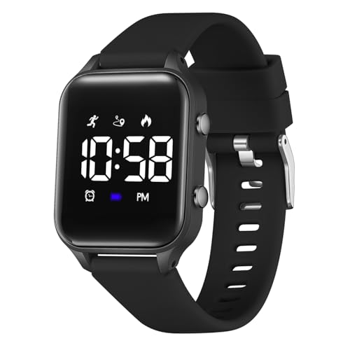 Timever L6615E-Jia Aktivitätstracker für Kinder, hergestellt in China, L6615E-Schwarz von Timever