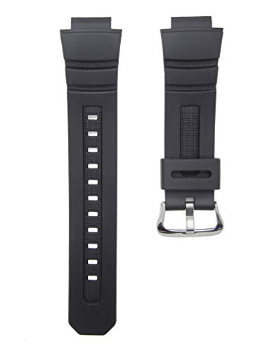 Timewheel Ersatz-Uhrenarmband aus schwarzem Gummi, kompatibel mit Casio G-Shock AW-590-1A AW-591 AWG-100 AWG-100R AWG-101 AWG-M100 AWG-M100A AWG-M100F-1CW und mehr Timewheel Ersatz-Uhrenarmband aus schwarzem Gummi, kompatibel mit Casio G-Shock AW-590-1A AW-591 AWG-100 AWG-100R AWG-101 AWG-M100 AWG-M100A AWG-M100F-1CW und mehr von Timewheel