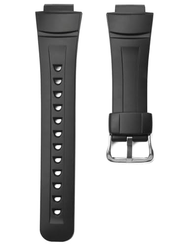 Timewheel Ersatz-Uhrenarmband kompatibel mit Casio G-2900 G2900 G-2900BT G-2900C G-2900F, Schwarz von Timewheel