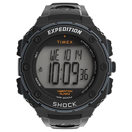 Timex Expedition Shock XL Herren 50mm Harzband Armbanduhr TW4B24000 von Timex