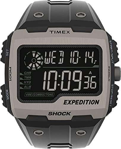 Timex Expedition Grid Shock Herren-Armbanduhr 50mm aus Kunstharz TW4B24900 von Timex