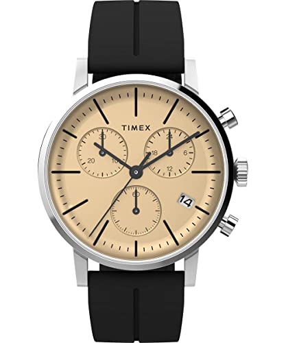 Timex 40 mm Midtown Chronograph Black 1 One Size von Timex