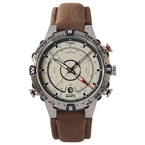 Timex Intelligent Quartz Herren-Armbanduhr Tide-Tem-Kompass 45mmT2N721 von Timex
