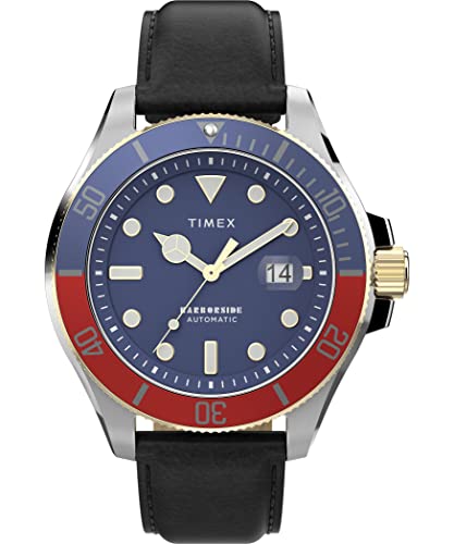 Timex Herren Analog Armbanduhr Harborside Coast Automatic von Timex