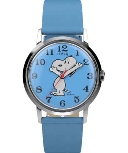 Timex Herren Analog Armbanduhr Marlin Hand-Wound x Peanuts Reissue von Timex