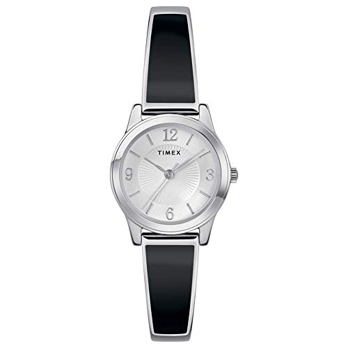 Timex Damen Analog Klassisch Quarz Uhr mit Edelstahl Armband TW2R92700 von Timex