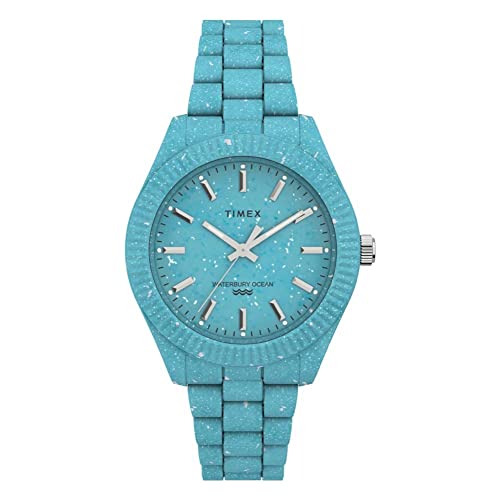 Timex Damen Analog Quarz Uhr mit Kunststoff Armband TW2V33200JR von Timex