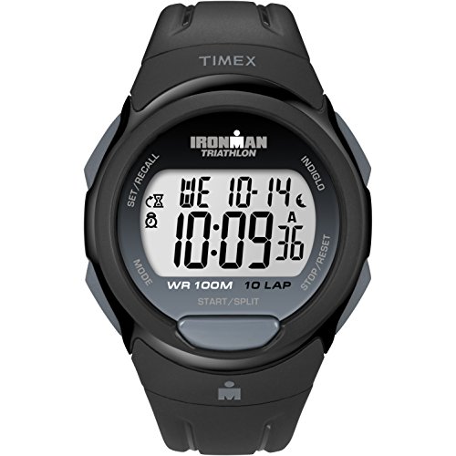 Timex Ironman T5K608 Digitaluhr für Herren, Kunstharz-Armband, Schwarz 39mmT5K608 von Timex