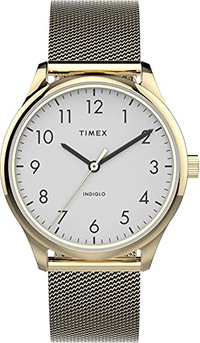 Timex Easy Reader 32mm Mesh-Band-Armbanduhr für Damen TW2V26800 von Timex