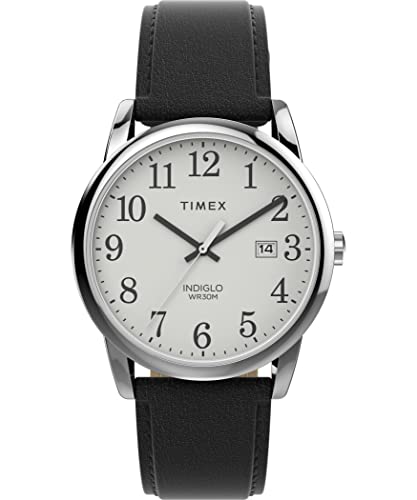 Timex Easy Reader Herrenuhr 38mm mit Lederband TW2V68800 Timex Easy Reader Herrenuhr 38mm mit Lederband TW2V68800 von Timex