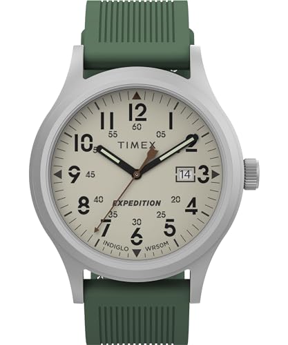Timex Herren Analog Quarz Uhr mit Silikon Armband TW4B301009J von Timex