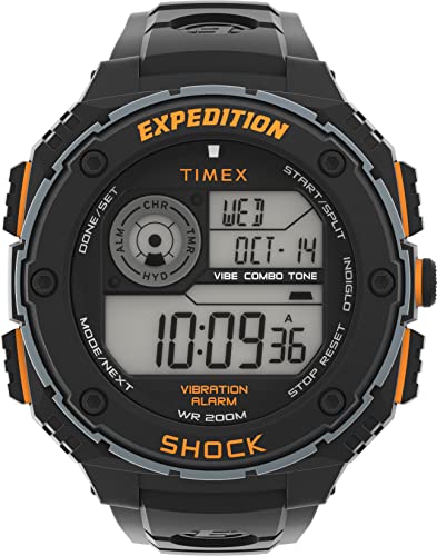 Timex Expedition Vibe Shock Herren-Armbanduhr 50mm aus Kunstharz TW4B24200 von Timex