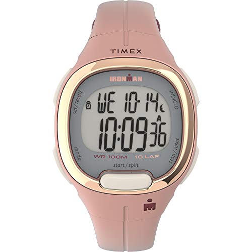 Timex Frauen Ironman Transit 33mm Rosa/Rose Gold-Ton Harz Armband Uhr TW5M35000 von Timex