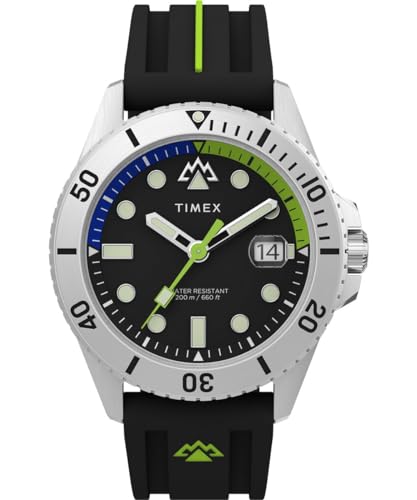 Timex Herren Analog Armbanduhr Freedive von Timex