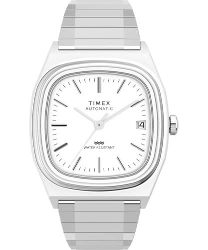Timex Herren Analog Automatik Armbanduhr 1983 E Line Reissue von Timex