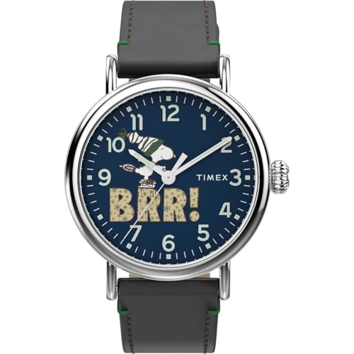 Timex Herren Analog Quarz Armbanduhr Peanuts Waterbury Standard von Timex