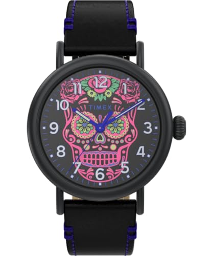 Timex Herren Analog Quarz Armbanduhr Waterbury Standard Dia de los Muertos von Timex