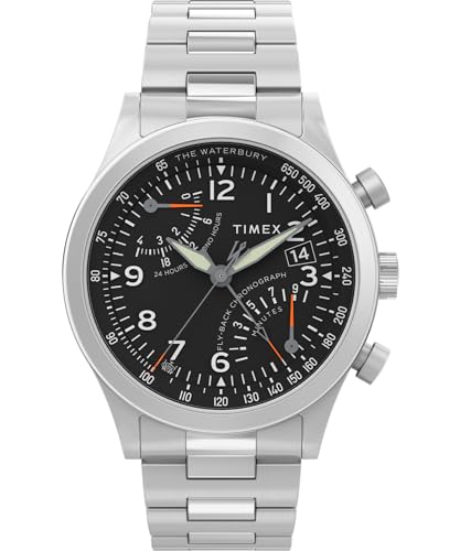 Timex Herren Analog Quarz Uhr mit Edelstahl Armband TW2W47800VQ von Timex