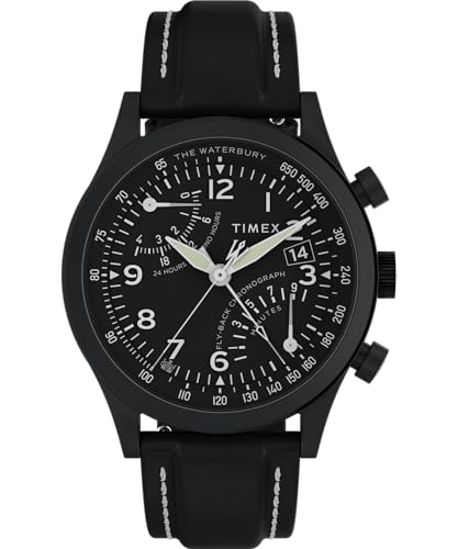 Timex Herren Analog Quarz Uhr mit Kunststoff Armband TW2W48000VQ von Timex