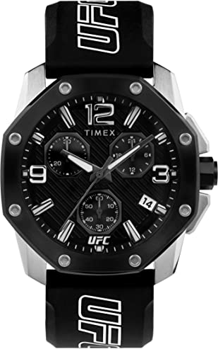 Timex Herren Analog Quarz Uhr mit Silikon Armband TW2V58600JR von Timex