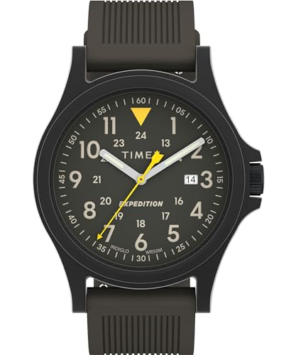 Timex Herren Analog Quarz Uhr mit Silikon Armband TW4B300009J Timex Herren Analog Quarz Uhr mit Silikon Armband TW4B300009J von Timex