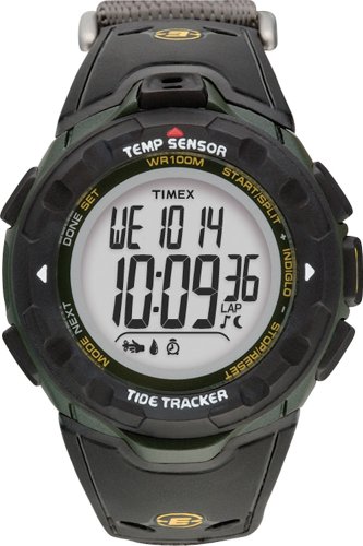 Timex Herren-Armbanduhr Tide Temp Analog Quarz Resin T49061 von Timex