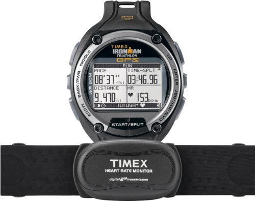 Timex Herren-Armbanduhr XL Ironman Global Trainer Digital Kautschuk T5K444 von Timex