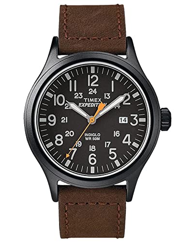 Timex Herren Quarz Uhr mit Leder Armband TW4B12500 von Timex