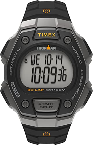 Timex Ironman Klassische 41mm Digitaluhr für Herren T5K821, Schwarz von Timex