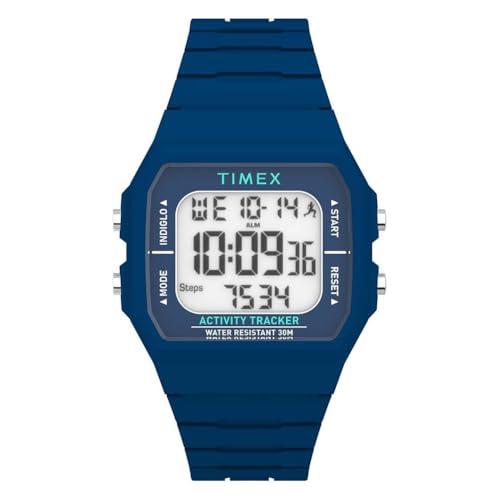 Timex Ironman Classic C30 Unisex-Armbanduhr 40mm mit Silikonarmband TW5M55700 von Timex