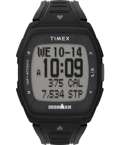 Timex Ironman Timing Outdoor Premium 41mm Herren-Armbanduhr mit Silikonarmband TW5M56000 von Timex