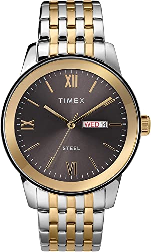 Timex Classics 41mm Edelstahlarmband für Herren TW2T50500 von Timex