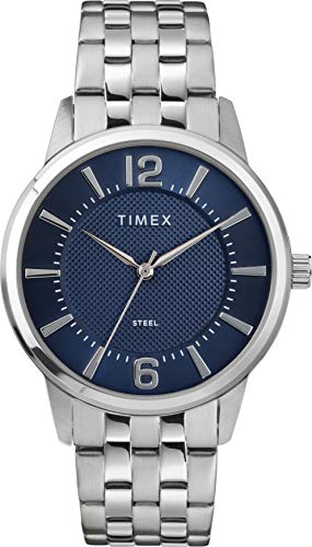 Timex Classics 40mm Herren-Armbanduhr aus Edelstahl TW2T59800 von Timex